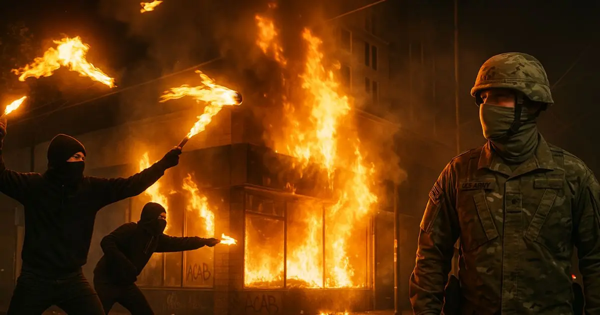 Copy of Oregon leaders sue Trump for “endangering Portland’s vibrant Molotov cocktail economy.”